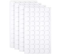 OFFCUP Masilla transparente de doble cara, 200 almohadillas adhesivas de doble cara, cinta transparente de doble cara de 15 mm, puntos adhesivos transparentes para fotos, pared, carteles, cocina