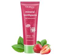 OFFCUP Pasta de Dientes, Repair Pasta Dental, Pasta de Dientes Blanqueadora para Dientes Sensibles, 80g Protege el Esmalte Elimina Manchas Superficiales Apto para Niños (Sabor a Fresa)