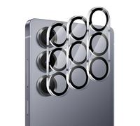 OFFCUP Protectores Lentes Cámara Samsung Galaxy S25 Ultra, 9H Cristal Templado Ultrafino Resistente Arañazos, Protectores Individuales, Compatibles S25 Ultra Funda, 2 Sets (Negro)