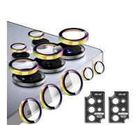 OFFCUP Protectores Lentes Cámara Samsung Galaxy S25 Ultra, 9H Cristal Templado Ultrafino Resistente Arañazos, Protectores Individuales, Compatibles S25 Ultra Funda, 2 Sets (Couleur)