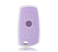 OFFCURVE Funda Llaves Coche Carcasa Llave, Funda Mando Coche Carcasa Mando Apta para BMW 1/2/3/4/5/6/7 Series 520 525 F10 F12 F18 F20 F25 F30 118i 320i X1 X3 X4 X5 X6 M3 M4 M5 M6 Z4 GT3 GT5 GT7