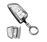 OFFCURVE Funda Llaves Transparente Carcasa Mando Coche Carcasa Protectora Llaves para BMW Series 1/2/3/4/5/6/7/8 X1 X2 X3 X4 X5 X6 X7 X5M X6M