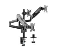 Offeco Brazo de Monitor con Resorte de Gas para 3 Pantallas
