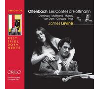 Offenbach : Les contes d'Hoffmann. Domingo, Malfitano, Murray, Levine.