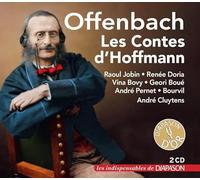 Offenbach : Les Contes d'Hoffmann. Jobin, Doria, Bovy, Boué, Pernet, Bourvil, Cluytens.