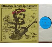 Offenbach - Pariser Spezialitäten / 1982 / Bildhülle mit farbiger ORIGINAL Innen-Schutzhülle / ETERNA # 827626 / Deutsche Pressung / 12" Vinyl Langspiel Schallplatte / Elfriede Ott / Theo Lingen / Hans Putz / Fritz Muliar / Victor de Kowa