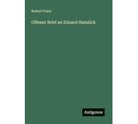 Offener Brief an Eduard Hanslick