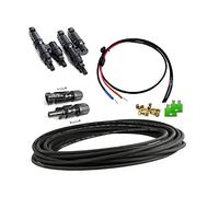 Offgridtec 0005-10003- Juego de conexión Solar (4 mm², 10 m, Cable Solar y Tomas de Corriente MC4), Mc4 - Cable Solar (10 M, Conector En Y, Conector de Batería)