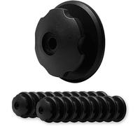 Offgridtec 20 Botones Redondos para fijación de Lona, Red de Remolque, Botones de fijación