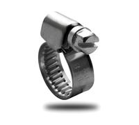 Offgridtec Abrazaderas profesionales de acero inoxidable V2 DIN3017, ancho de banda de 9 mm, rango de sujeción de 8 a 16 mm (10 unidades)
