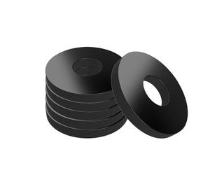 Offgridtec Arandela Negra de Acero Inoxidable V2A DIN304 M16 x 50 mm - 25 Unidades
