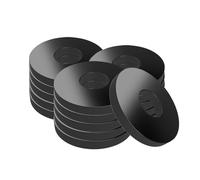 Offgridtec Arandela Negra de Acero Inoxidable V2A DIN304 M5 x 15 mm - 100 Unidades