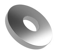 Offgridtec Arandelas de acero inoxidable DIN9021 V2A, M10 x 30 mm, arandelas resistentes a la corrosión para montaje solar, construcción, electrónica, automoción e industria (100 unidades, plata)