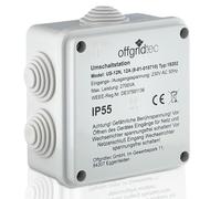 Offgridtec - Estación de conmutación para conexión de prioridad (SAI, US-12, 230 V, 12 A, 2700 W)