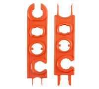 Offgridtec Juego De Llaves De Montaje De Conector MC-4 Universal, Juego De Herramientas De Instalación De 2 Piezas, Compatible Con Conectores MC-4 De 1000 V/1500 V, Naranja