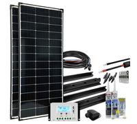 Offgridtec Premium-XL 300W 12V Autocaravana Sistema Solar 30A Controlador de ...