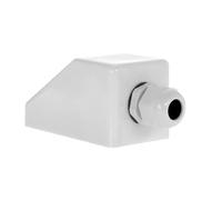 Offgridtec techo pasaventanas de 1 Compartimento Heavy Duty Blanco ABS para caravanas Caravan Barcos Solar..., 1 pieza, 006410