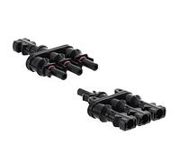 Tomas de corriente Offgridtec® de 3 caras Enchufe solar en T para conexión en paralelo