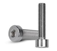 Offgridtec Tornillo hexagonal M8 de 20 mm con cabeza cilíndrica A2, acero inoxidable DIN 912, 10 unidades