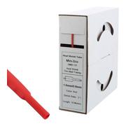 Offgridtec - Tubo termorretráctil (10 m, 1,6 mm a 0,8 mm), color rojo