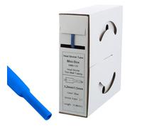 Offgridtec - Tubo termorretráctil (10 m, 3,2 mm > 1,6), color azul