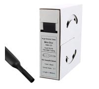Offgridtec - Tubo termorretráctil (5 m, 19,1 mm > 9,5 mm), color negro