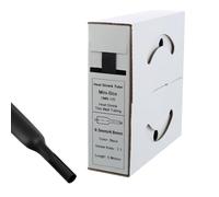 Offgridtec - Tubo termorretráctil (5 m, 9,5 mm > 4,8 mm), color negro