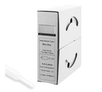 Offgridtec Tubo termorretráctil de 10 m con pegamento, 4,8 mm > 1,5 mm, tasa de contracción 3:1, doble pared, sin halógenos, ignífugo, aislamiento de cable impermeable, fácil de cortar, incluye caja