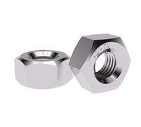 Offgridtec Tuercas hexagonales de acero inoxidable A2 V2A, estándar DIN 934/ISO 4032, tuercas roscadas resistentes a la corrosión para interiores y exteriores, fijaciones de instalación adecuadas para