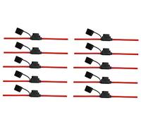 Offgridtec vk3-004953 - Portafusibles Plano, Color Rojo