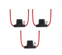 Offgridtec 005016 Portafusibles planos, Rojo, 3 Stk