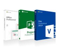 Office 2019 Professional + Project 2019 Professional + Visio 2019 Professional | Combo | Oferta