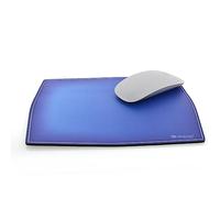 office box Alfombrilla Extra Rígida - Ref 11001- Grosor de 3 mm para Uso sobre Todo Tipo de Superficies - se adhiere a la Mesa sin Pegamento con Base Antideslizante by (Blue)