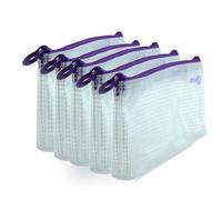 office box Bolsa Multiusos en PP con Refuerzo Interior en Nylon y Cierre de Cremallera - Lavable y Resistente al Agua. 9 Tamaños (PNCL - 9 x 20 cm. / Pack 5 Ud)