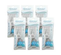 office box Cinta Premium R10, Ref. - 6142-10 Metros de Largo x 4.2 mm ancho - Recambiable - Invisible en Fotocopias - Retráctil tamaño ideal para estuche - by (6 Recambios)