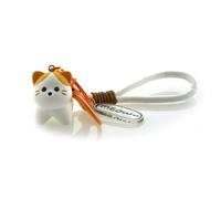 office box Color Cats by Kenji - Llavero Gatito de la suerte: un toque de cuero y metal para los amantes de los Gatos, diseñado para traer alegría, estilo y buena fortuna a tu día a día by (Naranja)