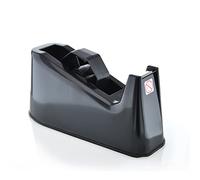 Office Box - Dispensador de Cinta Adhesiva de Sobre Mesa - REF 0501N - Negro - Apto para cintas de 66 o 33 mts - Alto peso y Duración