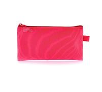 office box Estuche Portatodo Plano -Ref 58011- Amplio Apartado Interior con Cremallera, Lavable y Resistente para Llevar el Material Escolar o como Neceser by Colorline (Rojo Coral)