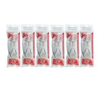 office box - Pack 6 Cintas de Recambio para Correctora Recargable Retráctil SUPER R6 - Ancho 4.2 mm x 6 metros de alto poder cubriente y secado instantáneo. (6 Recambios)