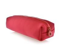 office box Porta Todo Cuadrado Neoprene by Colorline - Cremallera Ancha y Gran Capacidad. (Rojo)