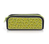 office box - Porta Todo de Silicona con Diseños Impresos, Ideal para Llevar y Proteger, Cierre de Cremallera y Tacto Ultra Soft - 20 Modelos Distintos - Lavable y Resistente. (Smiley)