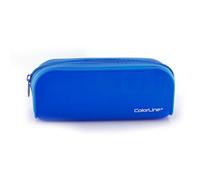 office box Portatodo Estuche Rectangular de Silicona de Gran Resistencia y fácilmente Lavable con Cremallera Xtra - Ref. 58111- Colorline by (Azul Oscuro)