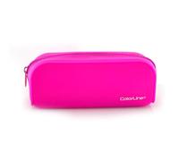 office box Portatodo Estuche Rectangular de Silicona de Gran Resistencia y fácilmente Lavable con Cremallera Xtra - Ref. 58111- Colorline by (Fucsia)