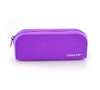 office box Portatodo Estuche Rectangular de Silicona de Gran Resistencia y fácilmente Lavable con Cremallera Xtra - Ref. 58111- Colorline by (Morado)