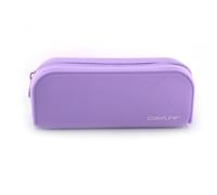 office box Portatodo Estuche Rectangular de Silicona de Gran Resistencia y fácilmente Lavable con Cremallera Xtra - Ref. 58111- Colorline by (Lila)