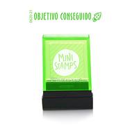 Office Box - Sellos Motivación Mini Stamps - 81 Títulos Didácticos Ideales Para Motivar a Tus Alumnos - Especial Profesores, Hasta 10.000 Impresiones, con Tapa individual. (Objetivo Conseguido)