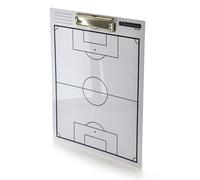 office box Soporte Táctico para Entrenador con Pinza para Papeles, Ahora Más Ancho y Resistente impresión por ambas Caras, Ligero y Flexible Pero sólido, Pinza metálica con Colgador by (Fútbol)