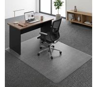 Office Chair Mat for Carpet Hardwood Floor, 32" x 48" Hard Material | Heavy Duty Chair Mat for Carpeted Floor Slip Resistant Carpet Protector for Home Office Easy Glide Desk Floor Mat(70" X 84")