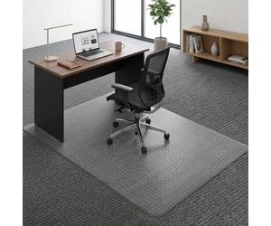 Office Chair Mat for Carpet Hardwood Floor, 32" x 48" Hard Material | Heavy Duty Chair Mat for Carpeted Floor Slip Resistant Carpet Protector for Home Office Easy Glide Desk Floor Mat(32" X 70")