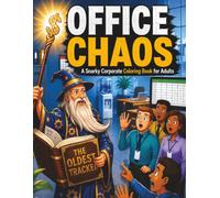 OFFICE CHAOS: A Snarky Corporate Coloring Book for Adults: Funny Stress Relief for Coworkers, Bosses & Cubicle Survivors - Meetings, Burnout, Layoffs, AI Anxiety & Everything Broken About Work